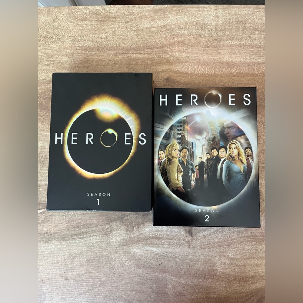 Heroes Seasons 1 & 2 Completed seasons DVD Box Set